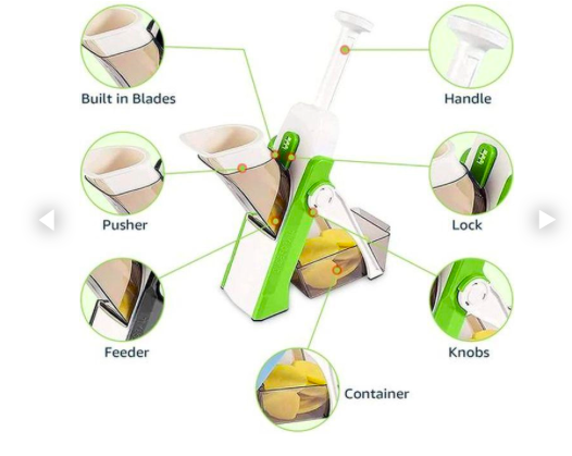 Miniatura 2 de CORTADOR DE VERDURAS VERTICAL